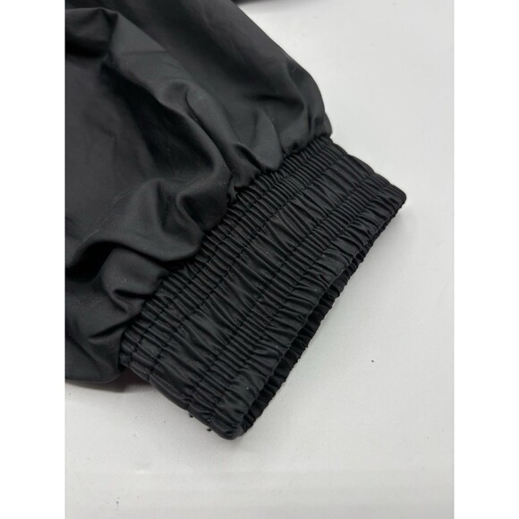 Adidas Windbreaker Jacket Mens M Colorblock White Blue Black Hooded Full Zip - Picture 11 of 16